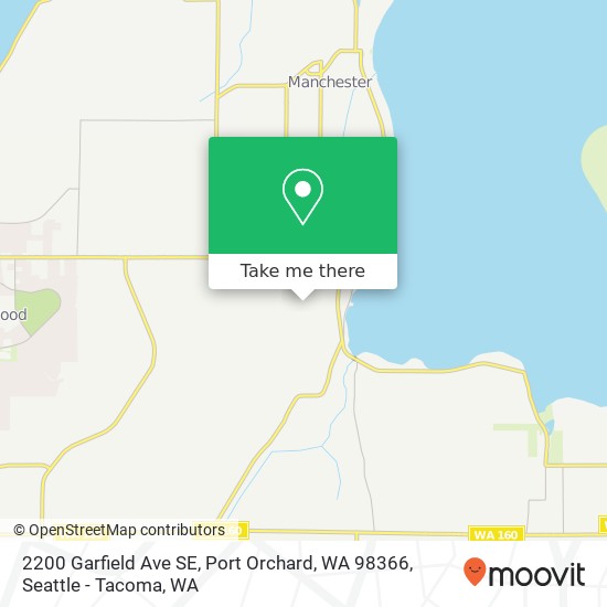 2200 Garfield Ave SE, Port Orchard, WA 98366 map