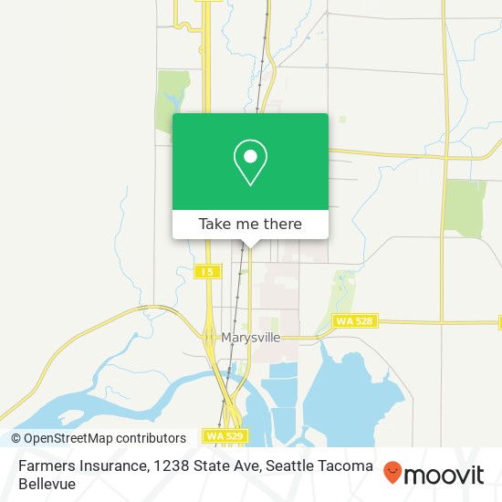 Farmers Insurance, 1238 State Ave map