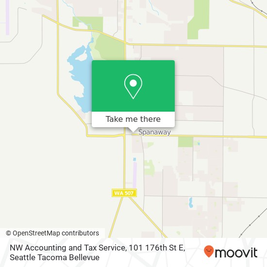 Mapa de NW Accounting and Tax Service, 101 176th St E