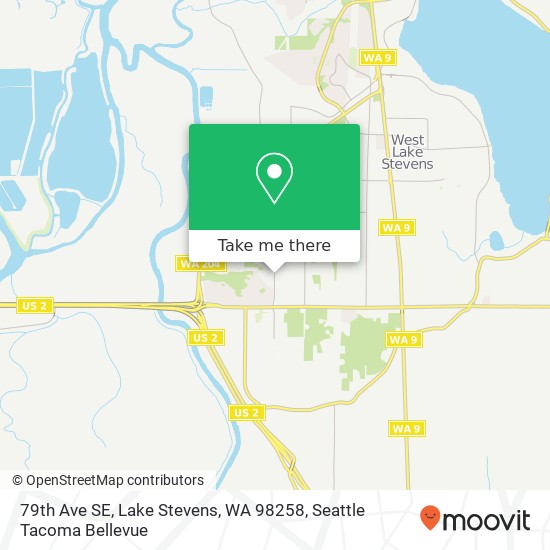 79th Ave SE, Lake Stevens, WA 98258 map