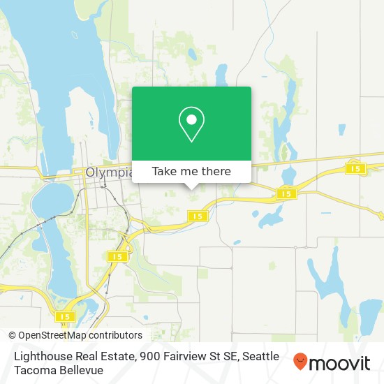 Lighthouse Real Estate, 900 Fairview St SE map