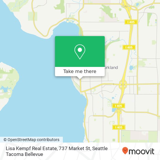 Lisa Kempf Real Estate, 737 Market St map