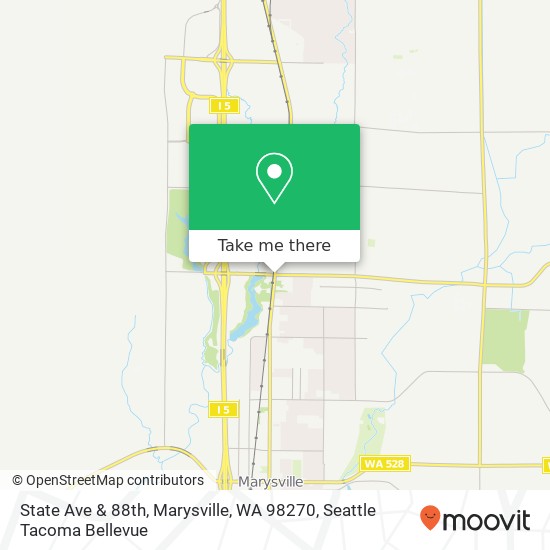 Mapa de State Ave & 88th, Marysville, WA 98270