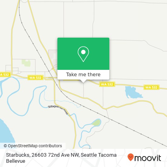 Mapa de Starbucks, 26603 72nd Ave NW