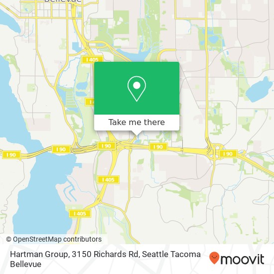 Hartman Group, 3150 Richards Rd map