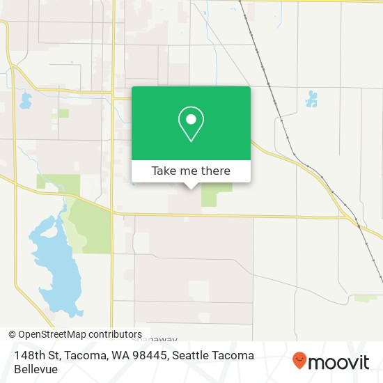 148th St, Tacoma, WA 98445 map