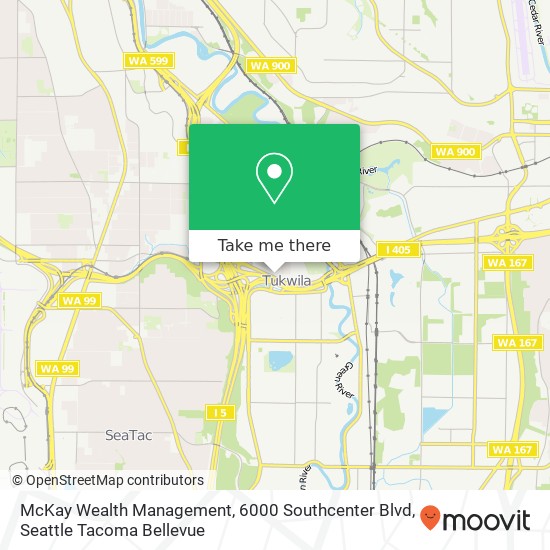 McKay Wealth Management, 6000 Southcenter Blvd map