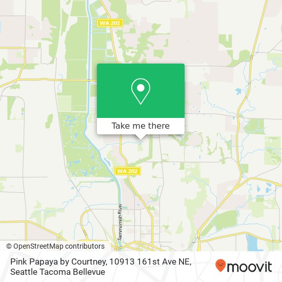 Mapa de Pink Papaya by Courtney, 10913 161st Ave NE