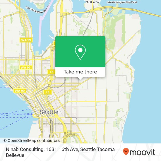 Mapa de Ninab Consulting, 1631 16th Ave