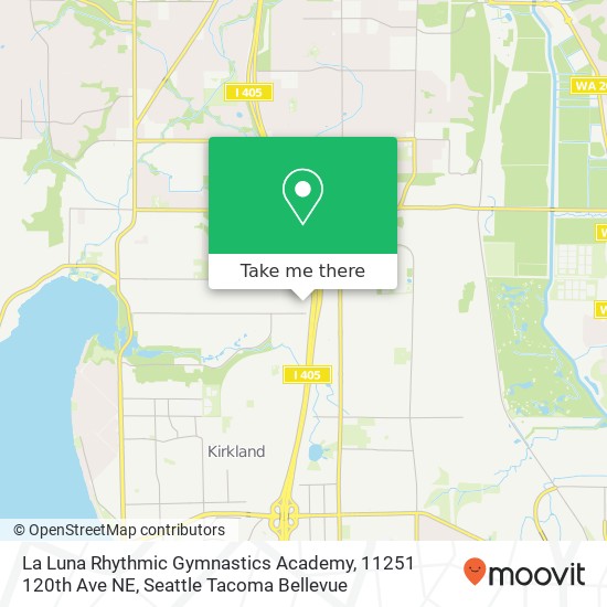 La Luna Rhythmic Gymnastics Academy, 11251 120th Ave NE map