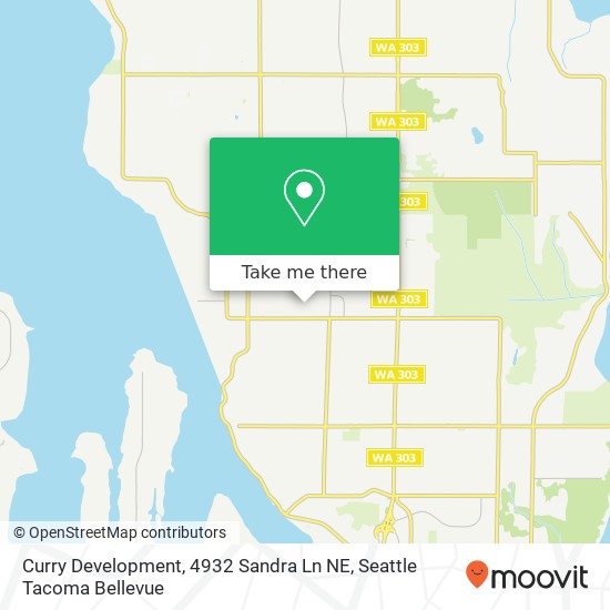 Curry Development, 4932 Sandra Ln NE map