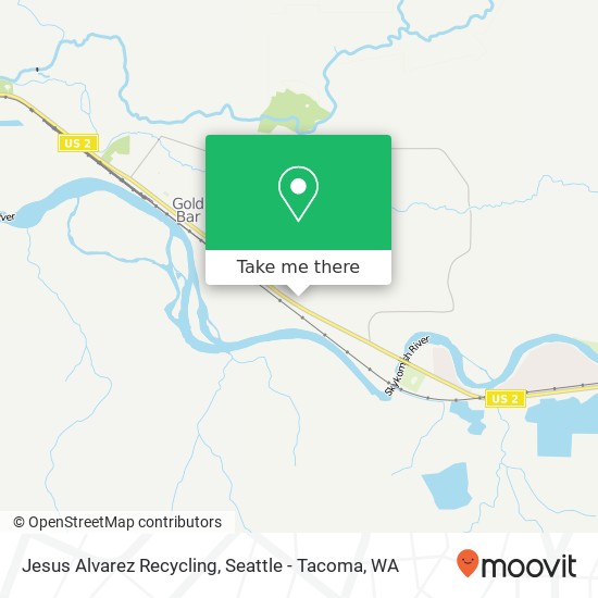 Jesus Alvarez Recycling, 17002 415th Ave SE map