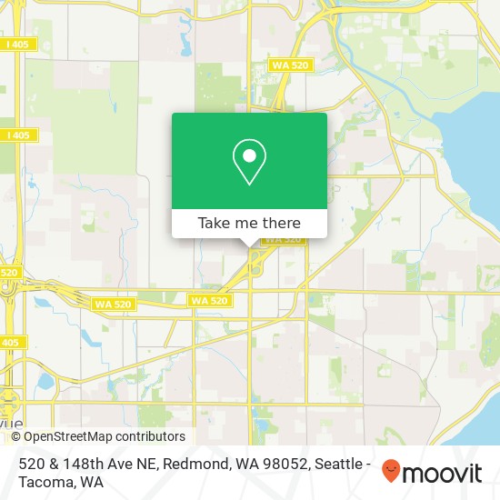 520 & 148th Ave NE, Redmond, WA 98052 map