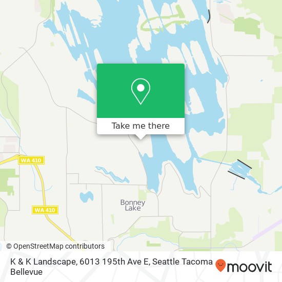 Mapa de K & K Landscape, 6013 195th Ave E