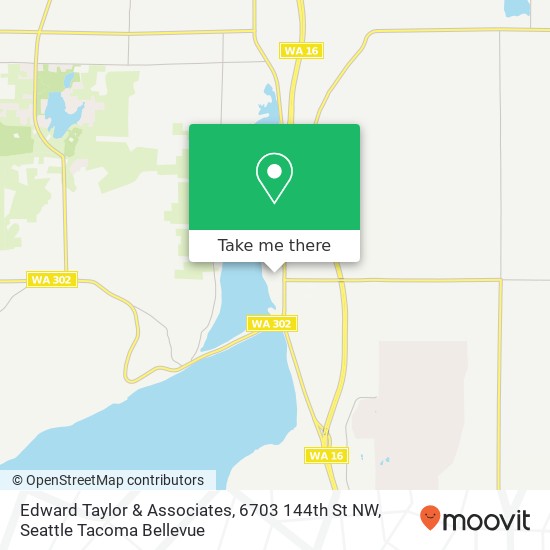 Mapa de Edward Taylor & Associates, 6703 144th St NW