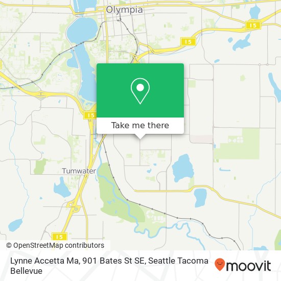 Mapa de Lynne Accetta Ma, 901 Bates St SE
