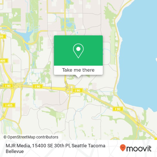 MJR Media, 15400 SE 30th Pl map