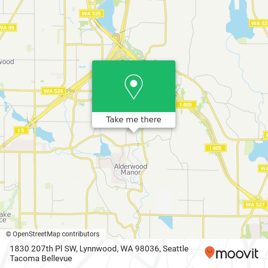 1830 207th Pl SW, Lynnwood, WA 98036 map