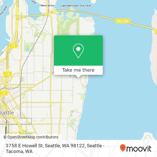 3758 E Howell St, Seattle, WA 98122 map