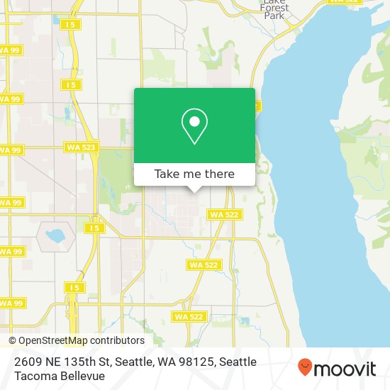 2609 NE 135th St, Seattle, WA 98125 map