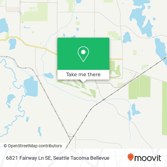 6821 Fairway Ln SE, Olympia, WA 98501 map