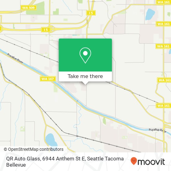 QR Auto Glass, 6944 Anthem St E map