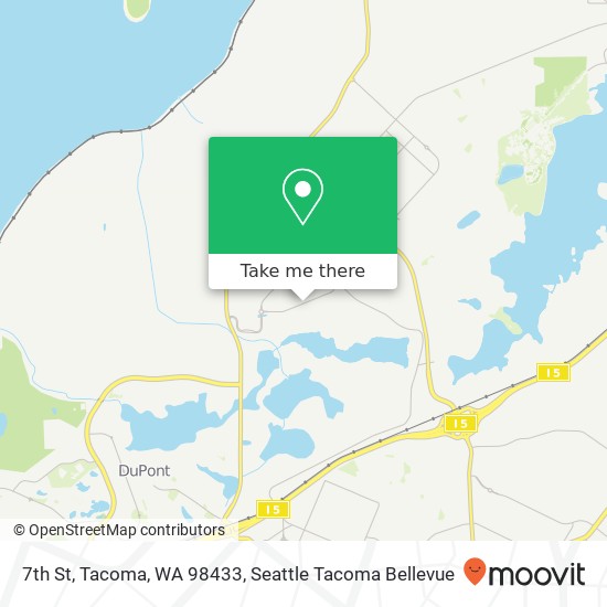 7th St, Tacoma, WA 98433 map
