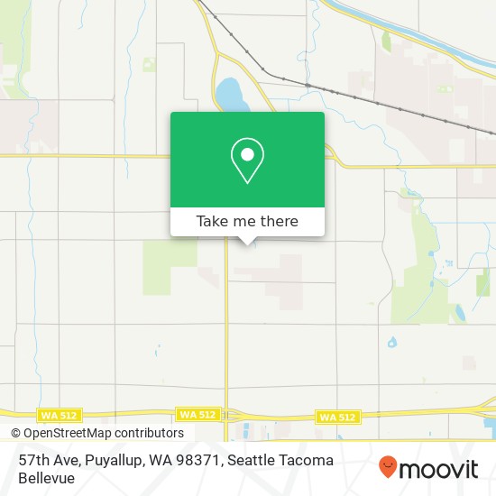 Mapa de 57th Ave, Puyallup, WA 98371