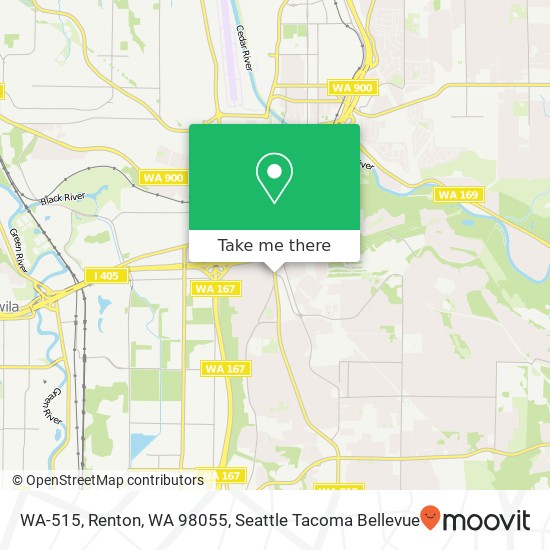 WA-515, Renton, WA 98055 map