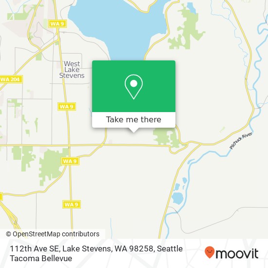 112th Ave SE, Lake Stevens, WA 98258 map