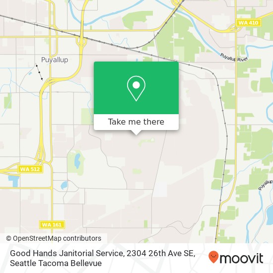 Good Hands Janitorial Service, 2304 26th Ave SE map