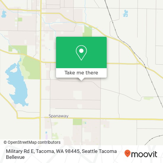 Mapa de Military Rd E, Tacoma, WA 98445