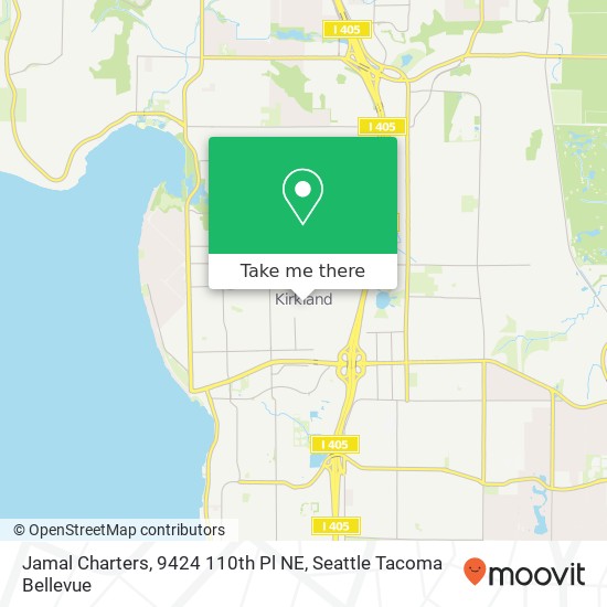 Jamal Charters, 9424 110th Pl NE map