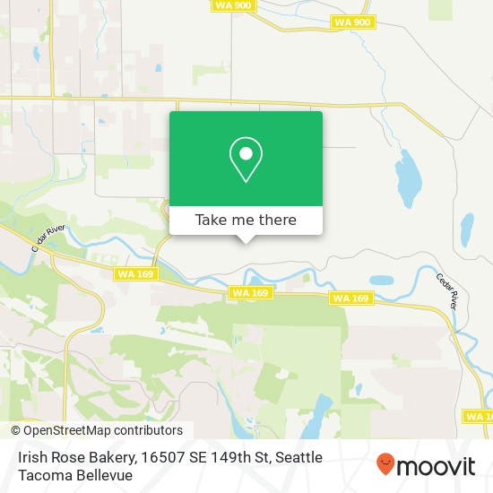 Irish Rose Bakery, 16507 SE 149th St map