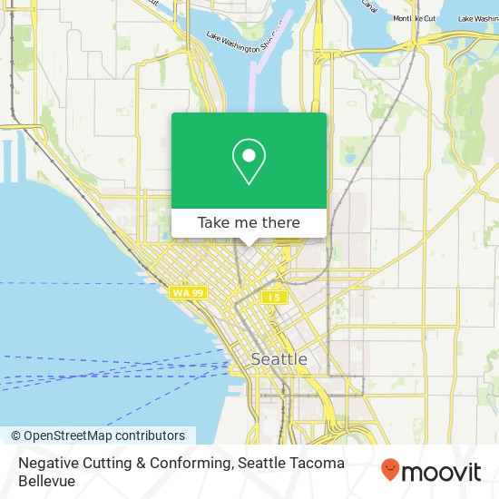 Mapa de Negative Cutting & Conforming