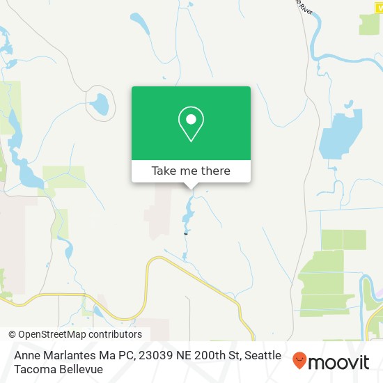 Anne Marlantes Ma PC, 23039 NE 200th St map