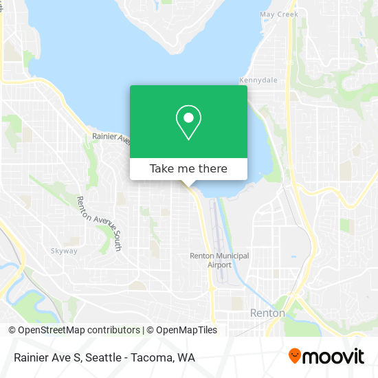 Mapa de Rainier Ave S