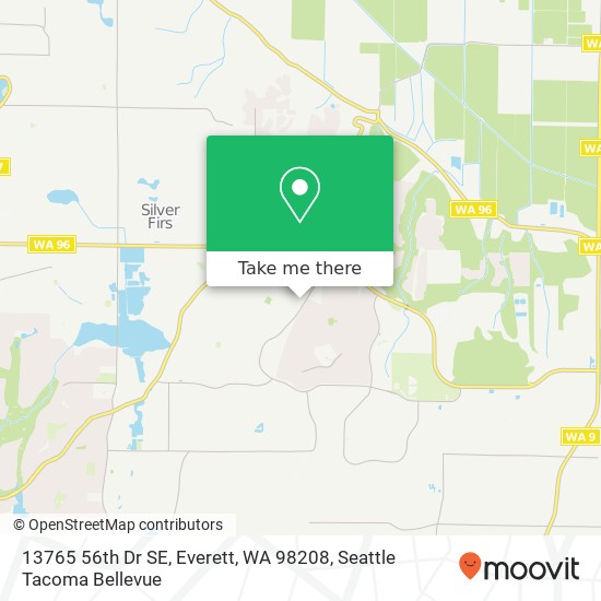 Mapa de 13765 56th Dr SE, Everett, WA 98208