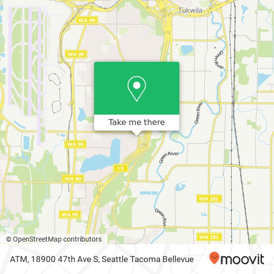 Mapa de ATM, 18900 47th Ave S