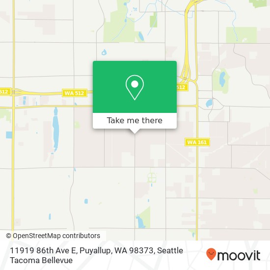 11919 86th Ave E, Puyallup, WA 98373 map