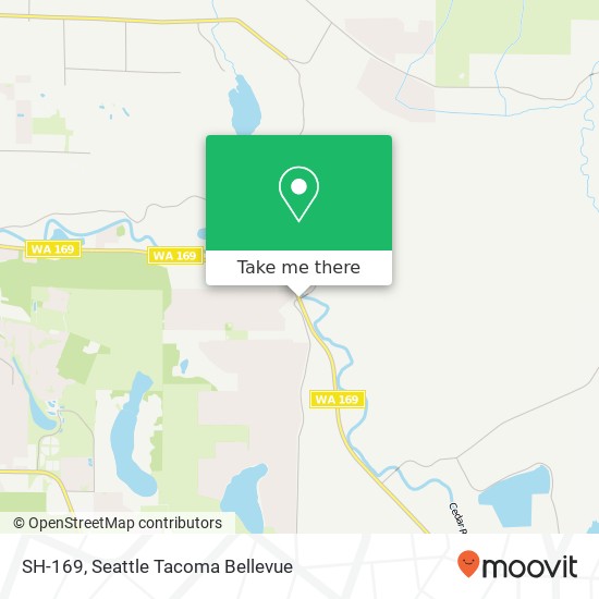 Mapa de SH-169, Maple Valley, WA 98038