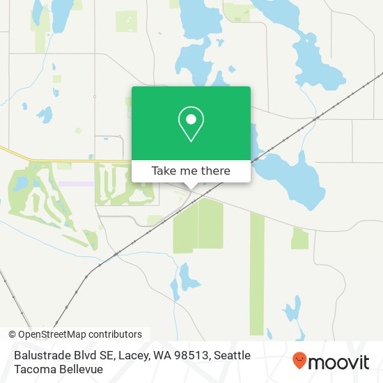 Balustrade Blvd SE, Lacey, WA 98513 map