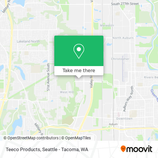 Teeco Products map