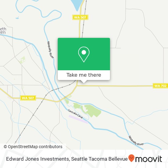 Mapa de Edward Jones Investments, 35025 90th Ave S