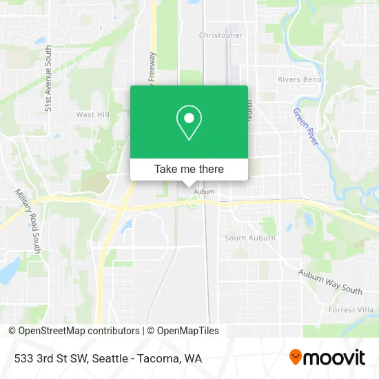 533 3rd St SW map