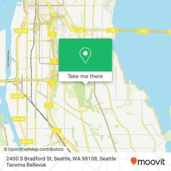 2400 S Bradford St, Seattle, WA 98108 map