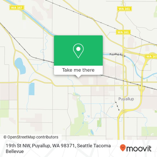 19th St NW, Puyallup, WA 98371 map