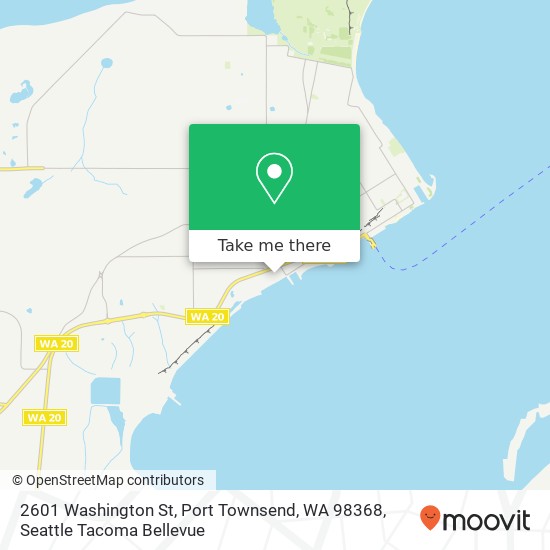 2601 Washington St, Port Townsend, WA 98368 map