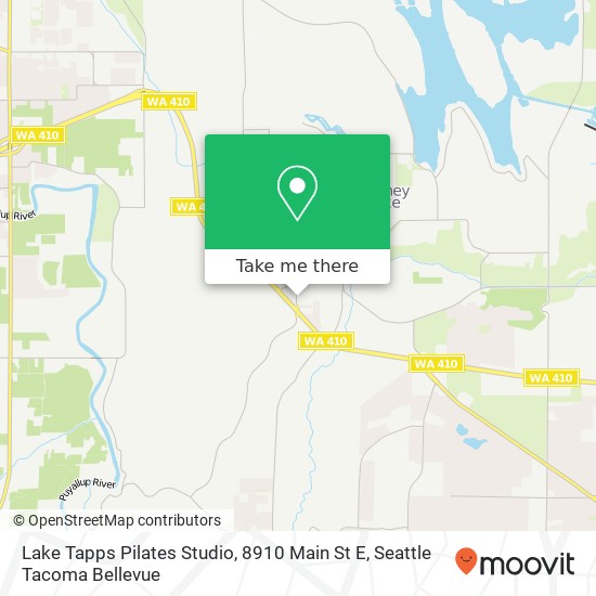 Lake Tapps Pilates Studio, 8910 Main St E map