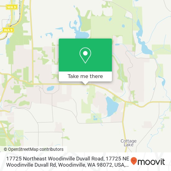 17725 Northeast Woodinville Duvall Road, 17725 NE Woodinville Duvall Rd, Woodinville, WA 98072, USA map